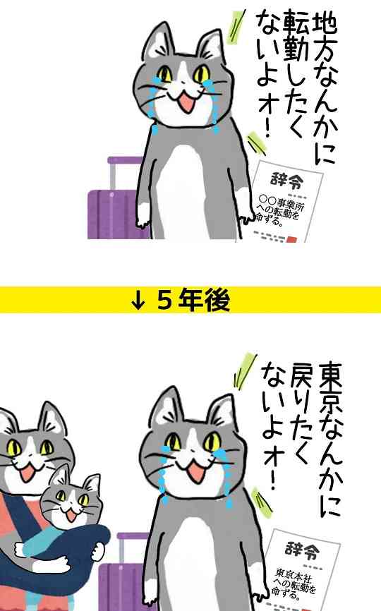 転勤族・引越し多い人の質問トピ
