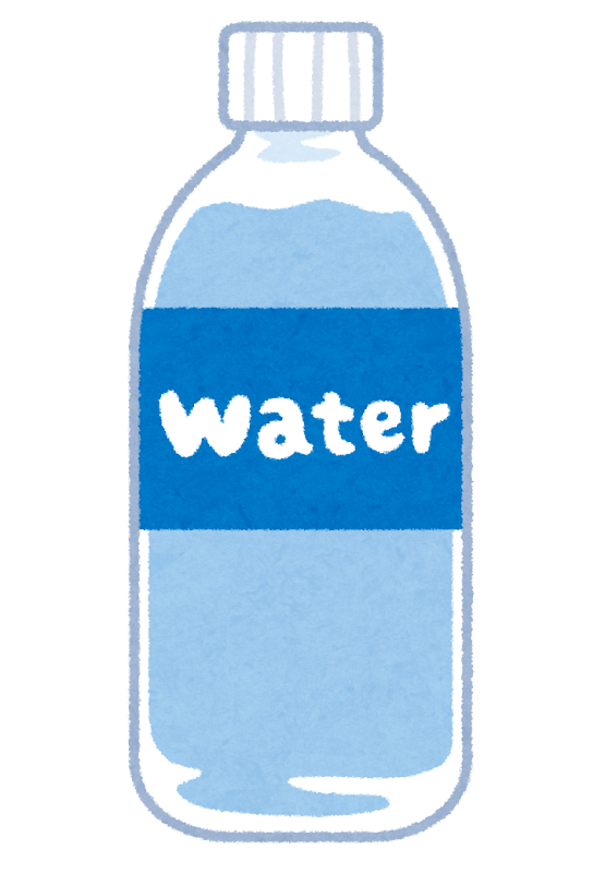 水買ってる人