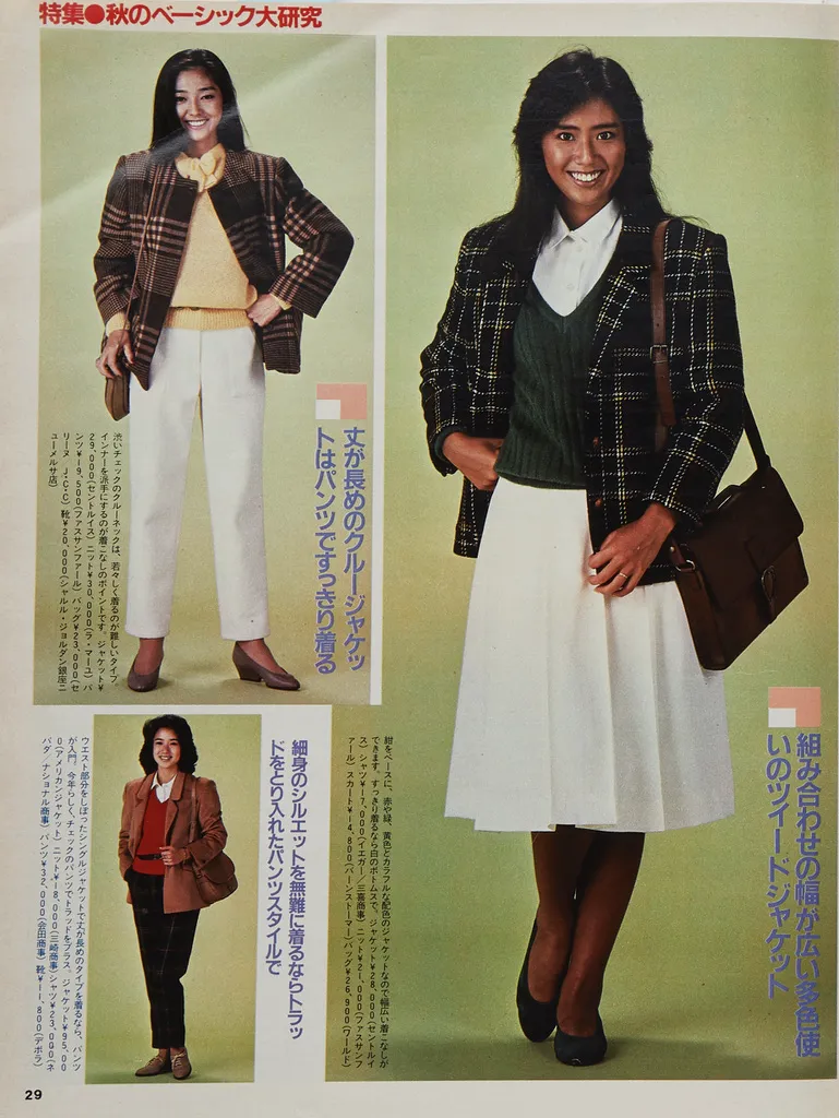 昭和レトロなファッションが見たい
