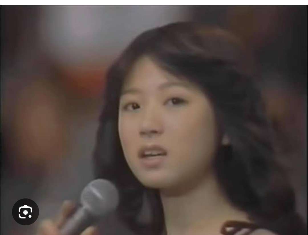 中森明菜の写真（当時）
