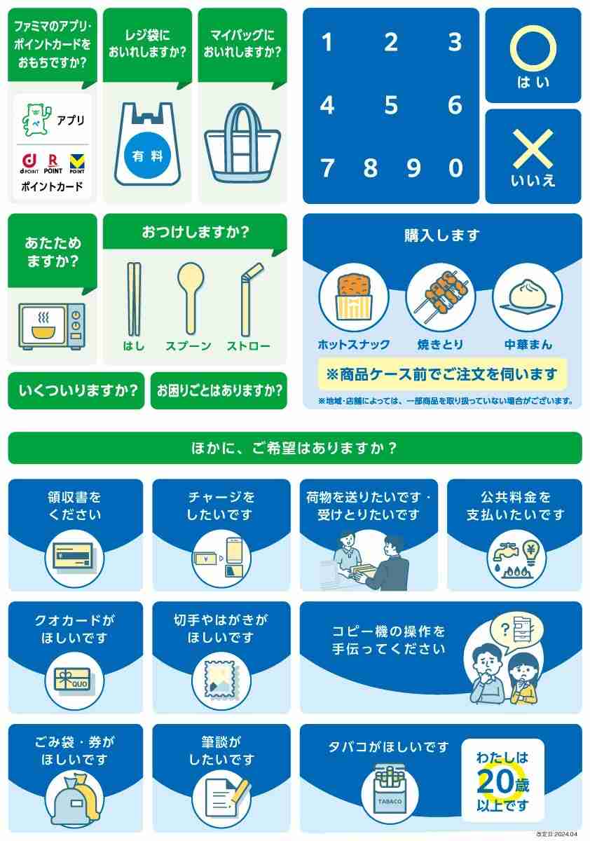 店員さんに話しかけますか？？