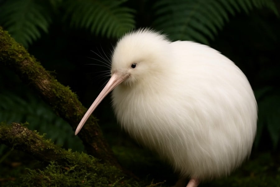 白い動物を貼るトピ