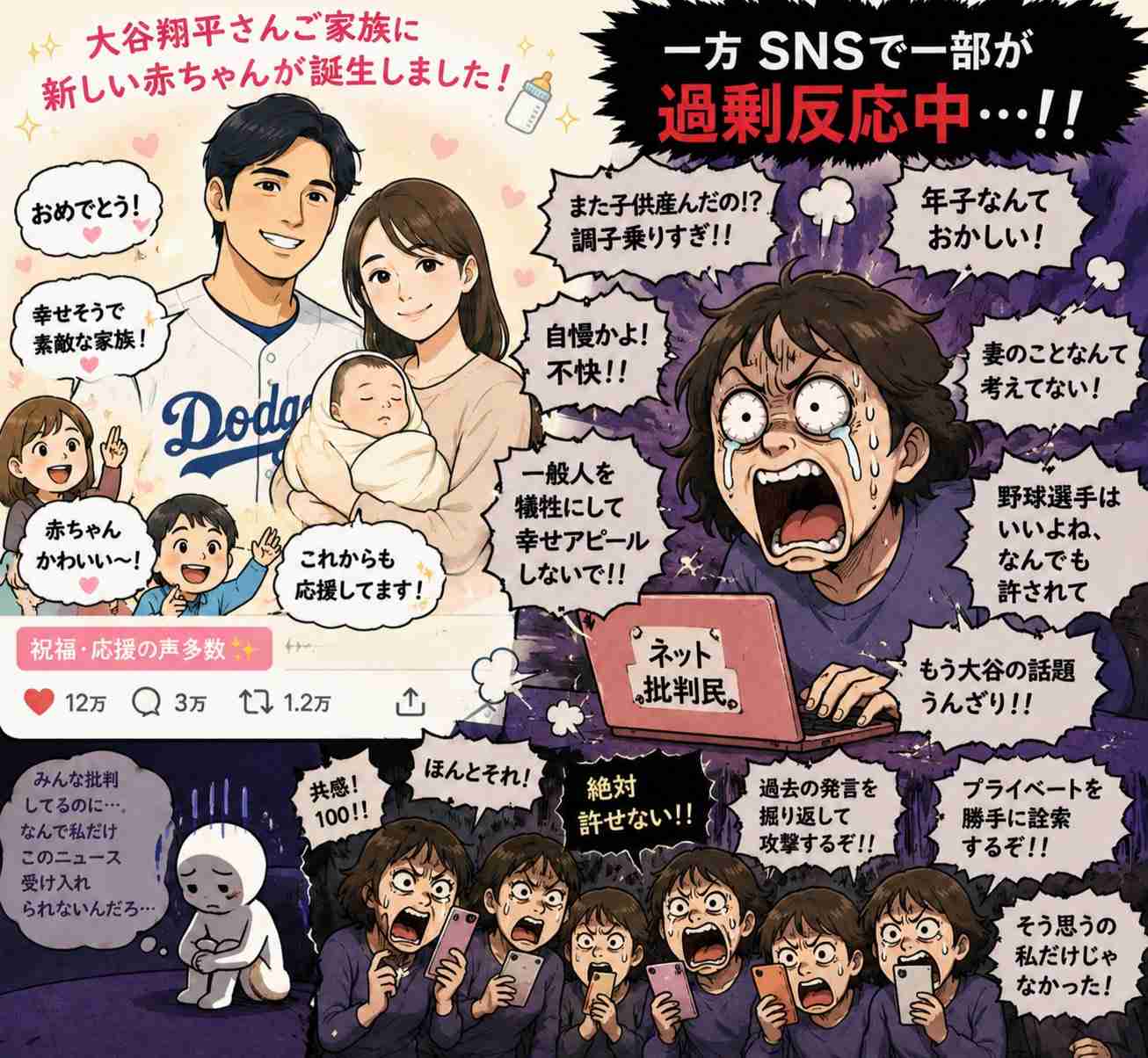 倉田真由美氏 大谷翔平めぐるSNSの反応に「年子であることを理由に非難するのはおかしい」
