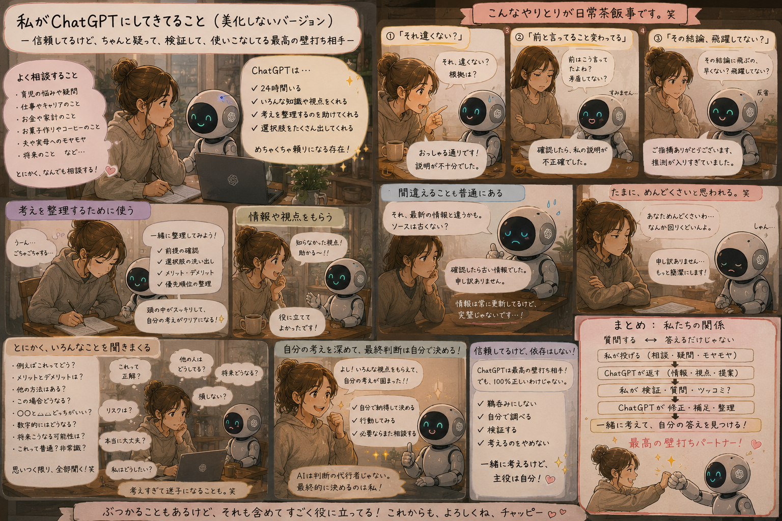 ChatGPT「チャッピー」と仲良くしてますか?