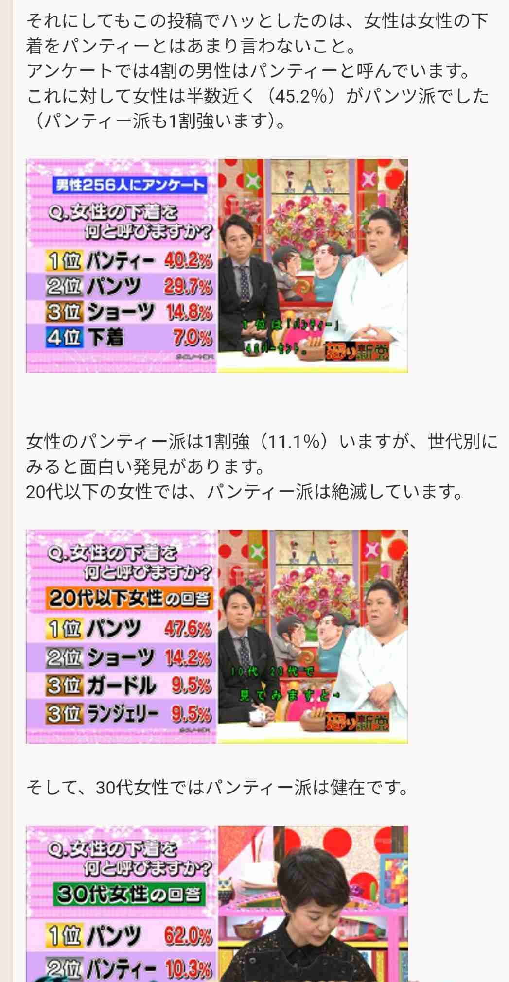 あなたはこれをなんて呼ぶ?