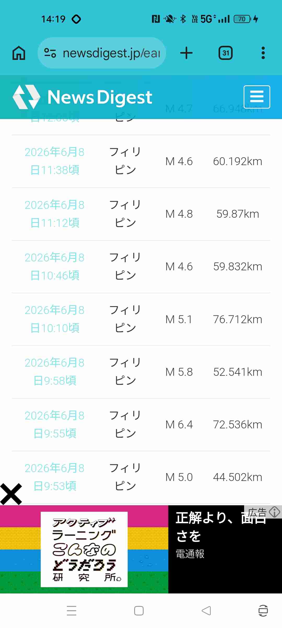 地震の予言、予知、前兆を真面目に語りたいpart 34