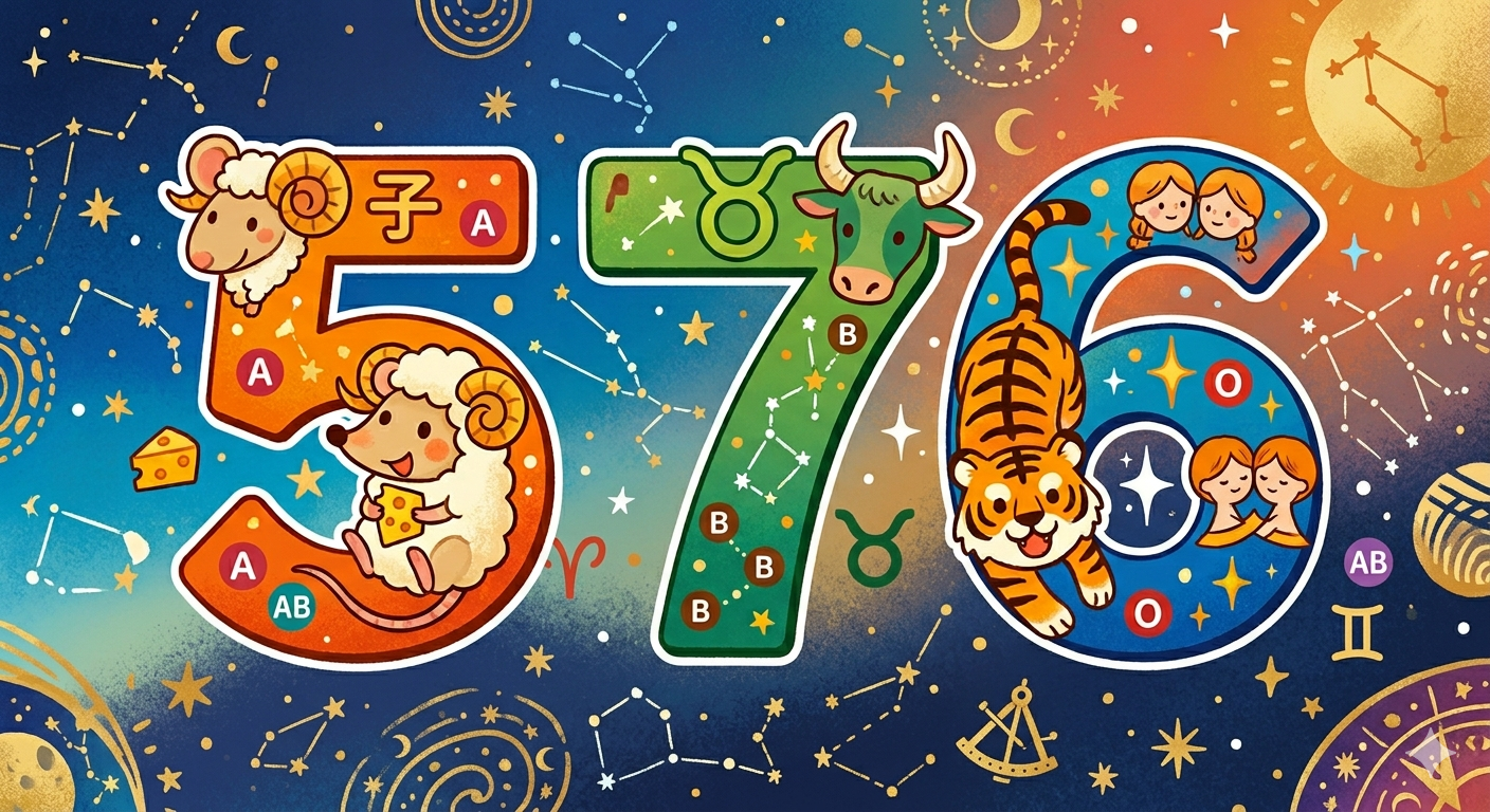 【全576通り】干支×星座×血液型の全てが同じ人を探すトピ Part12