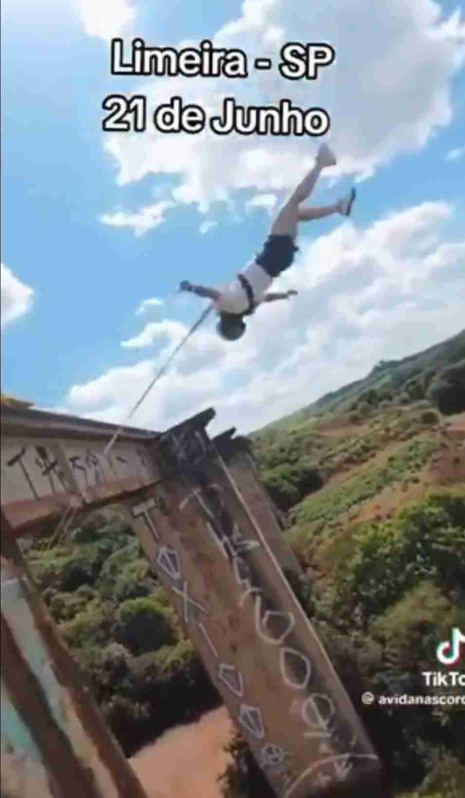 「安全ロープを装着していなかったのに」40メートル下へ投げ落とした… ブラジルでバンジージャンプ惨事