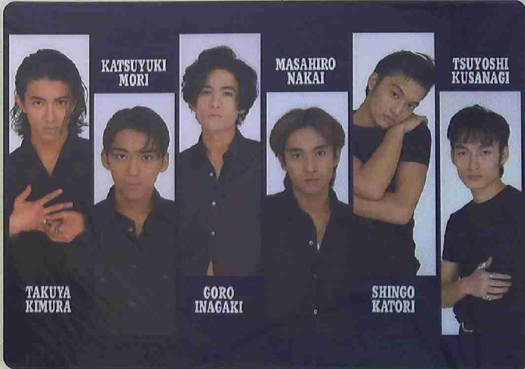 SMAP 5人の写真