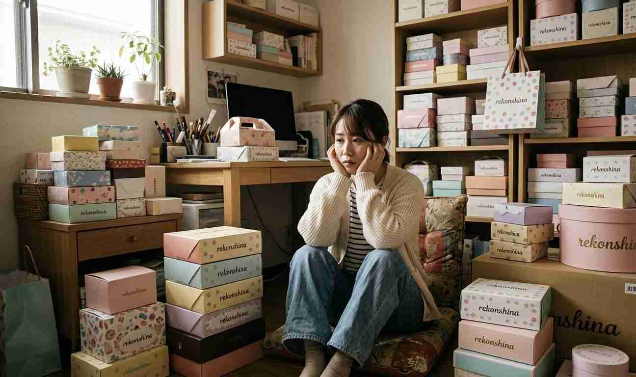 可愛い空き箱や、外装が捨てられない