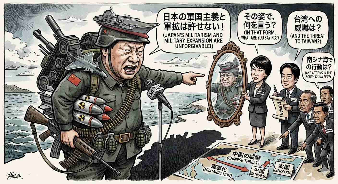 「新型軍国主義」巡り応酬過熱　日中当局、小泉進次郎防衛相演説きっかけ　自民から沈静化促す声