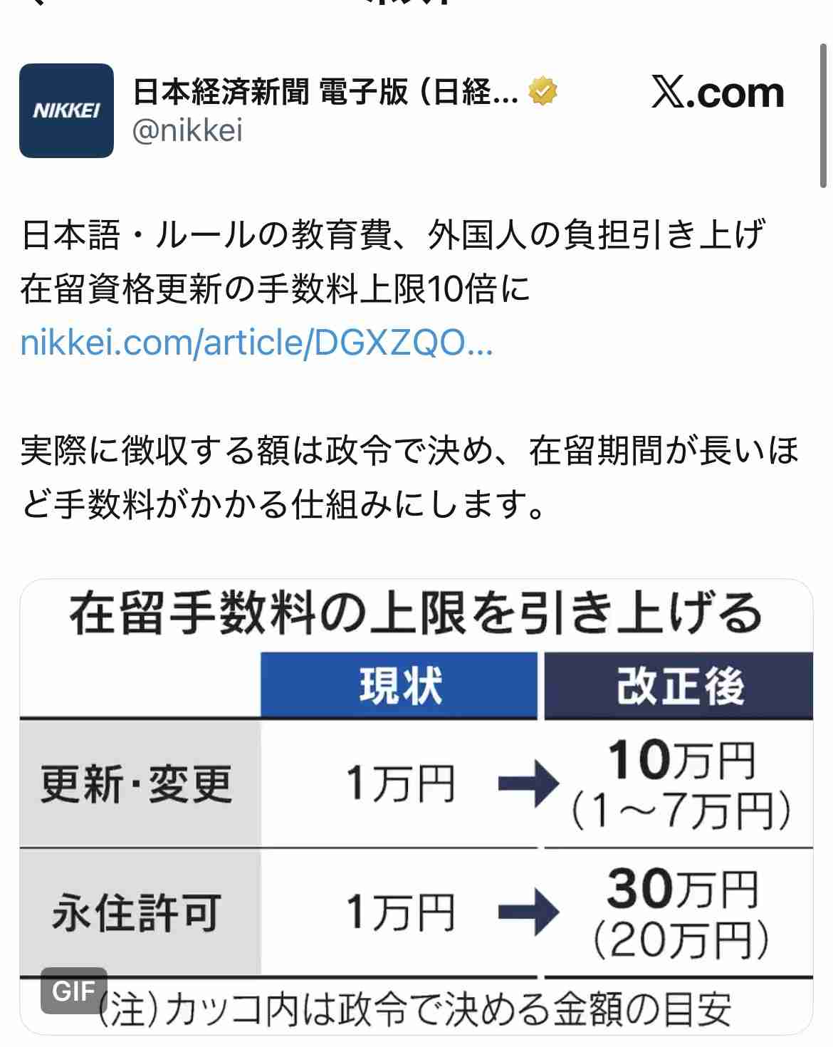 外国人ビザ手数料を値上げ　48年ぶり、7月以降