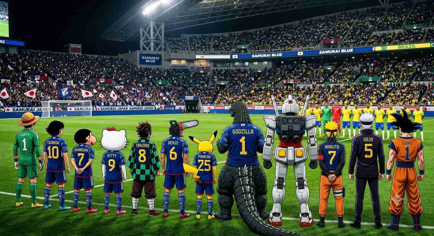 【実況・感想】FIFA ワールドカップ 2026 日本 vs ブラジル 