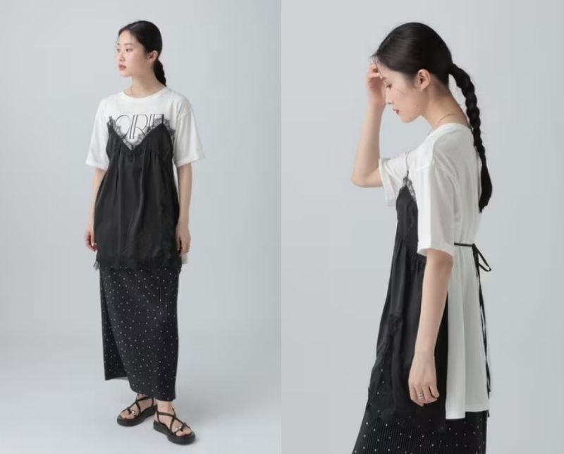 【夏の陣】骨格ストレートの細見え服