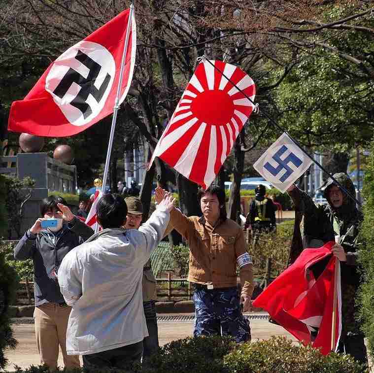 旭日旗にボカシ?「THE TIME,」映像に指摘相次ぐ チュニジア戦後の渋谷で、TBS「特定の意図はない」