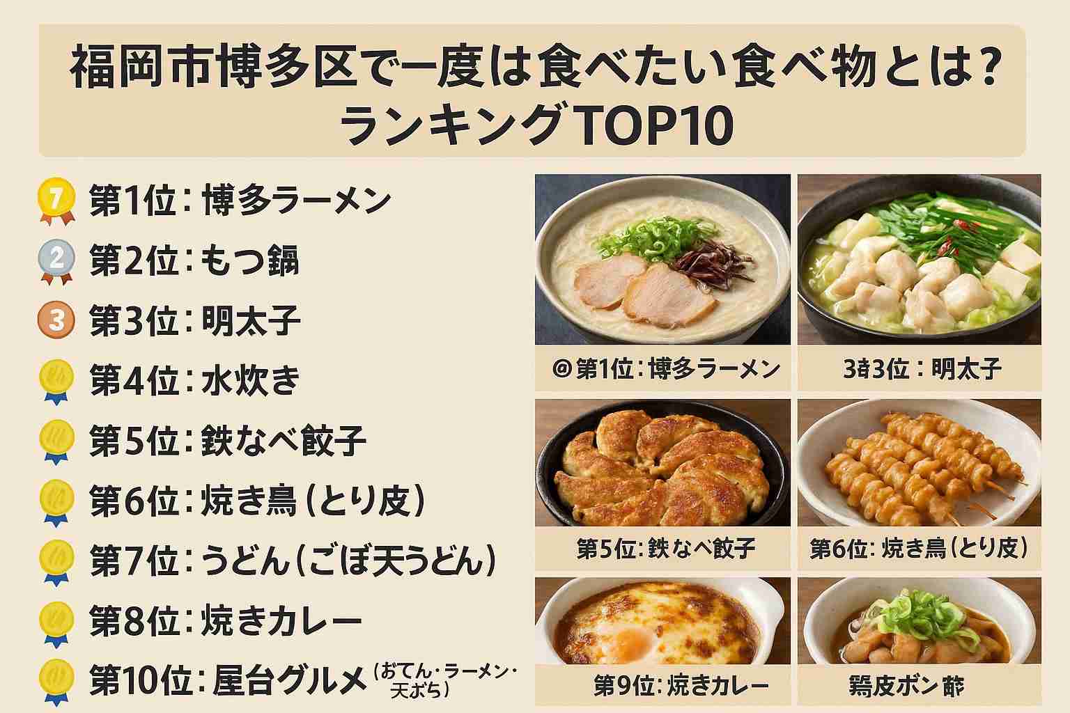 はじめての福岡旅行
