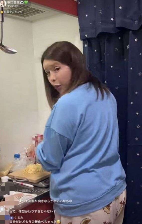 坂口杏里、現在の体重は衝撃の「94.2kg」　「ここ最近過食に…」もダイエット決意「みにくい体型とはおさらば」