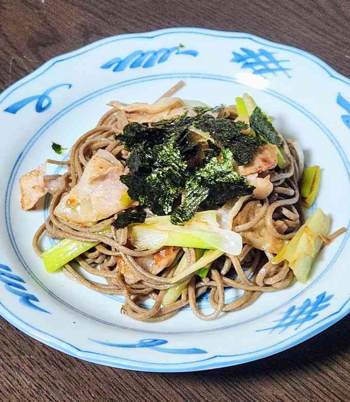 ざるうどん・そば・そうめんの時の献立