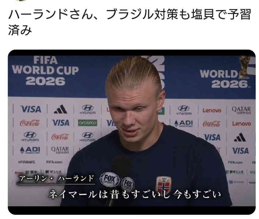 ハーランドが気になる【ノルウェー】