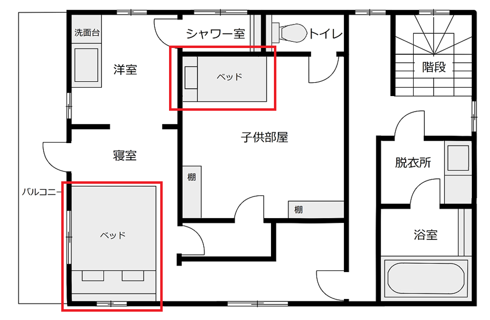 不動産サイトで見た微妙な間取り