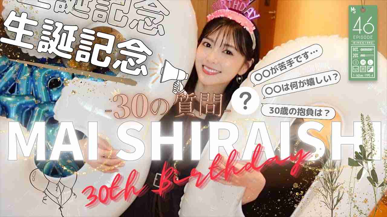 30歳の誕生日