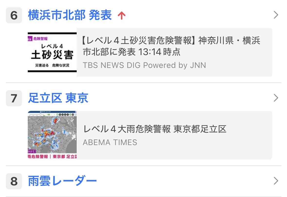 【ゲリラ】関東お住まいの方どうですか?【豪雨】
