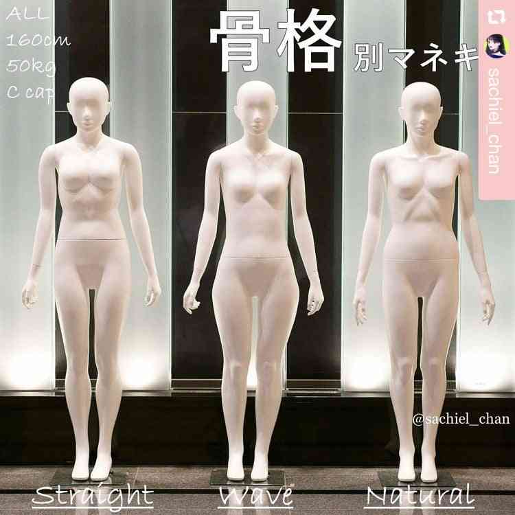 骨格ストレートだけどスタイルの良い人