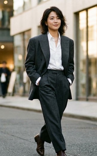 暑いけどロングヘアーの人