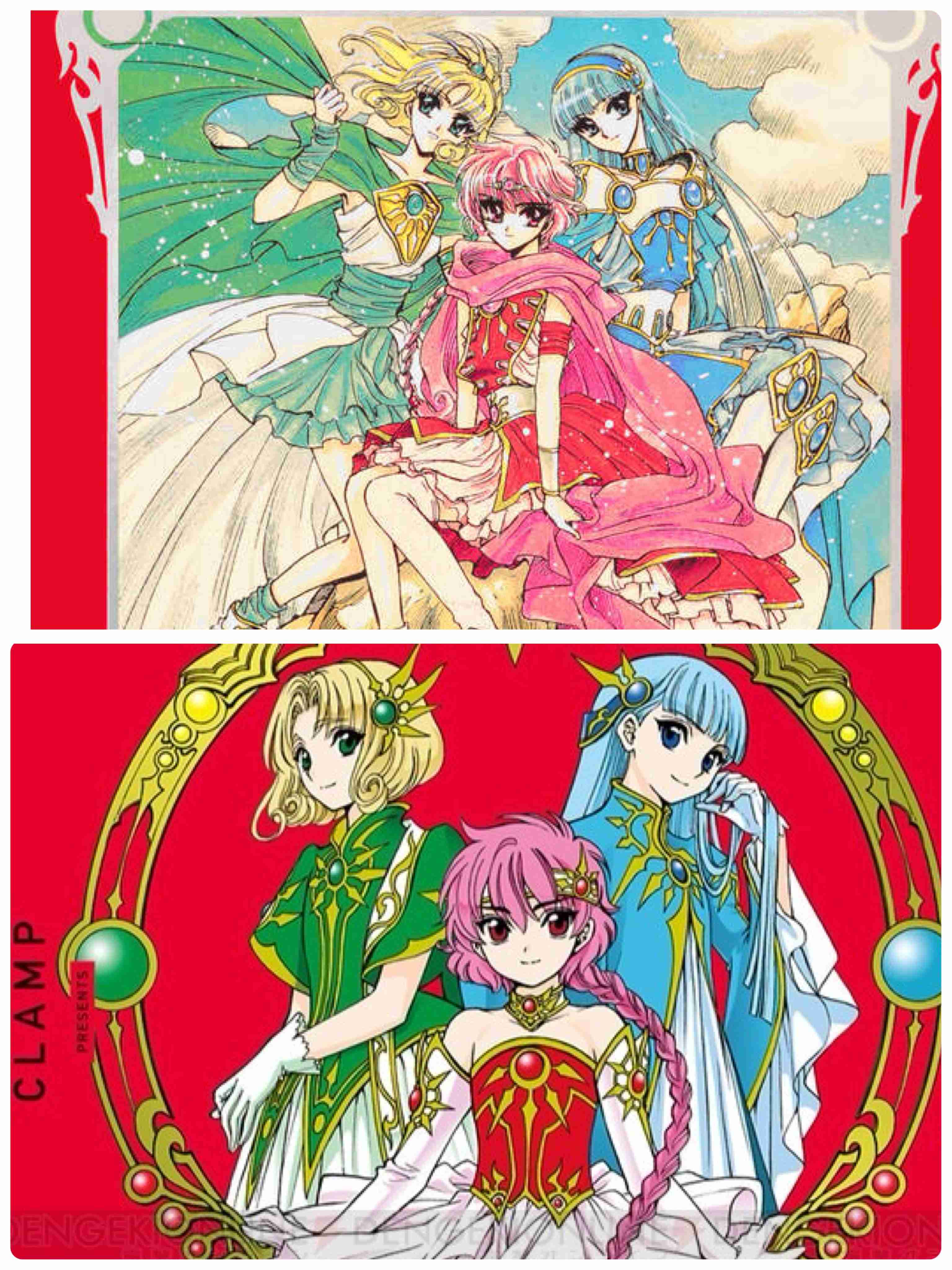 「魔法騎士レイアース」に梶裕貴、加藤英美里、松岡禎丞　新キービジュアル＆メインPV
