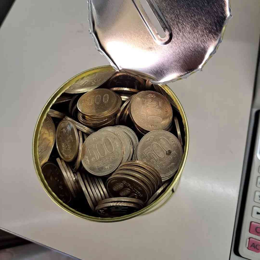 500円玉貯金してる人~(*・∀・*)ノ