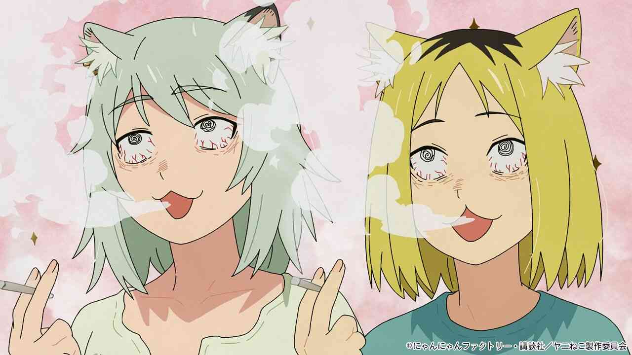 アニメ「スーパーの裏でヤニ吸うふたり」観ている人