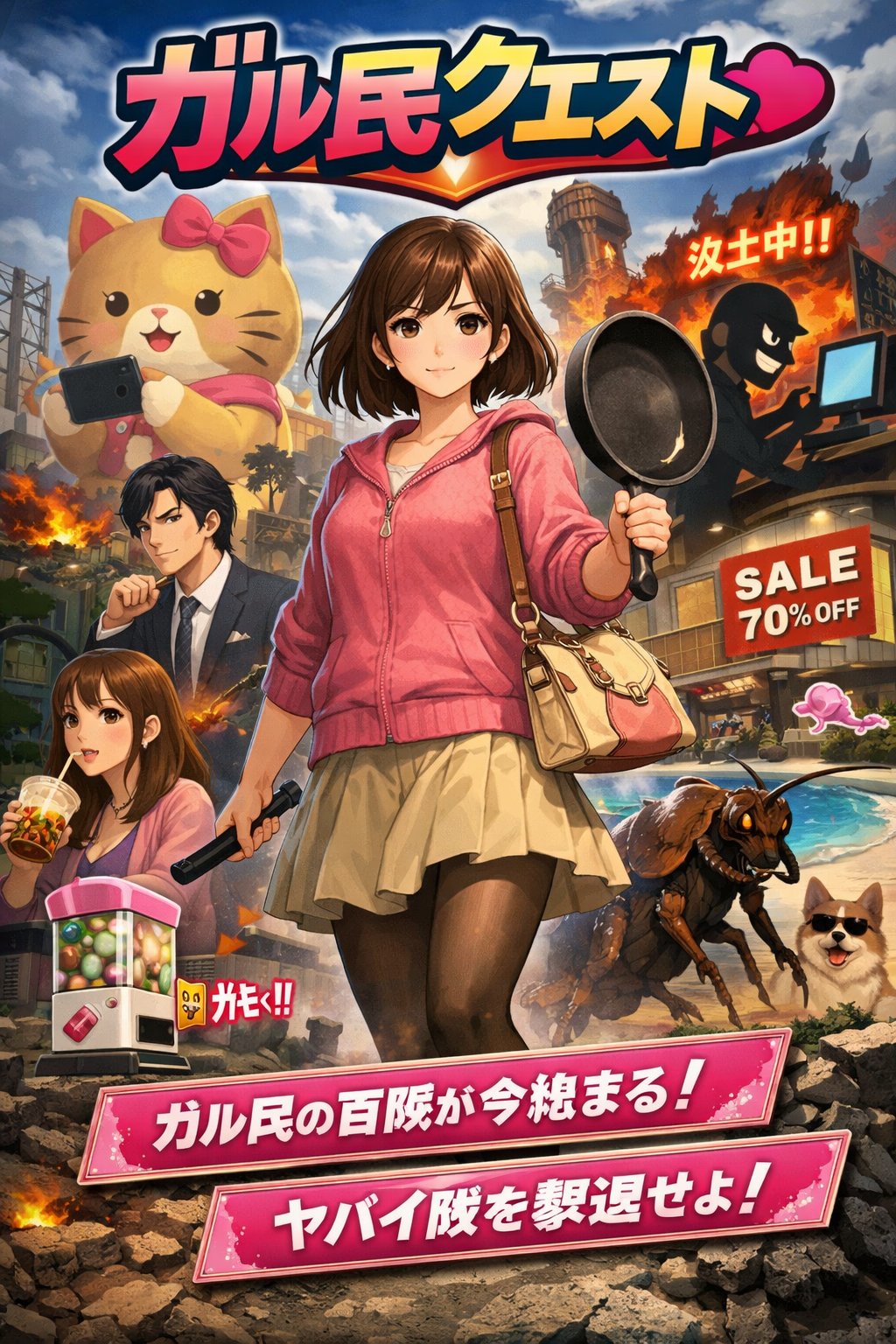 お題を出したら誰かが生成AIで画像を作ってくれるトピ【Part14】