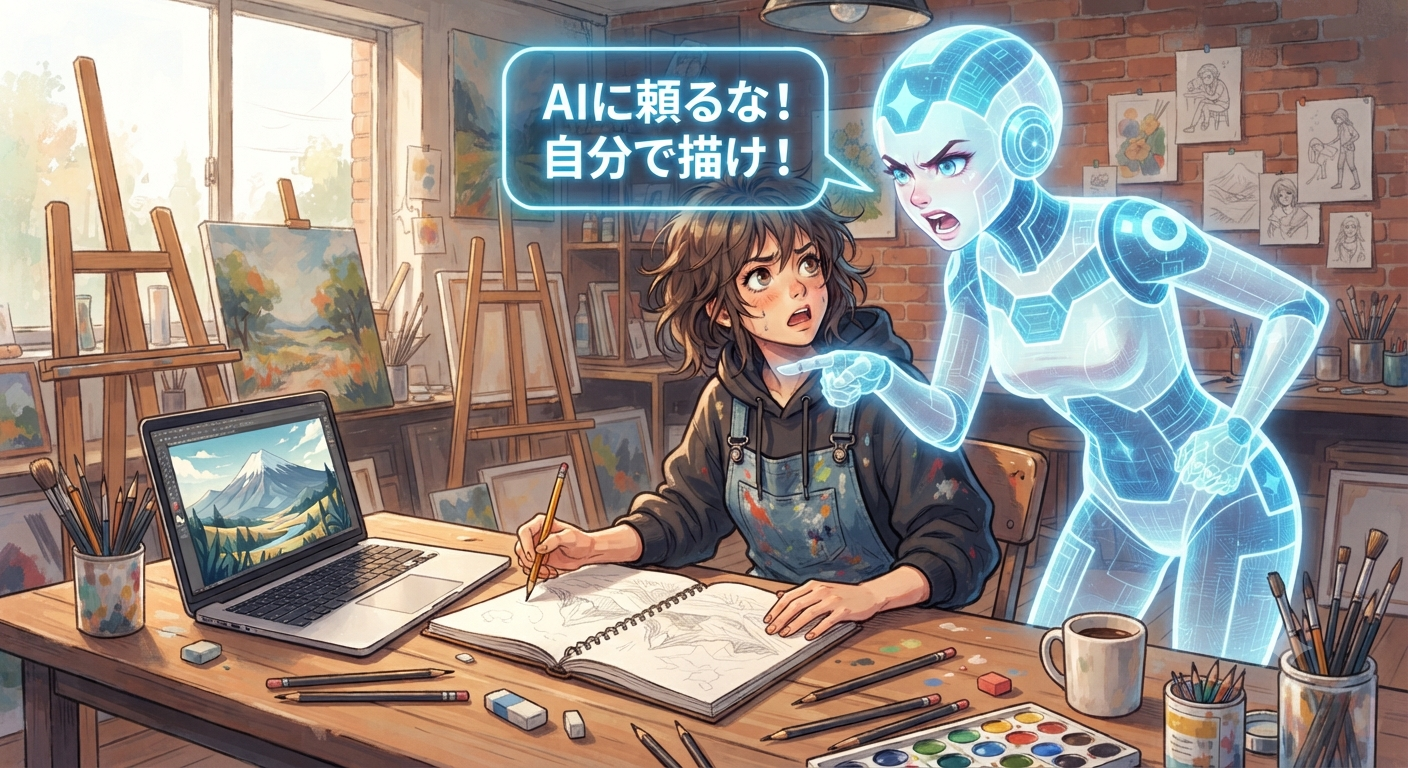 お題を出したら誰かが生成AIで画像を作ってくれるトピ【Part14】