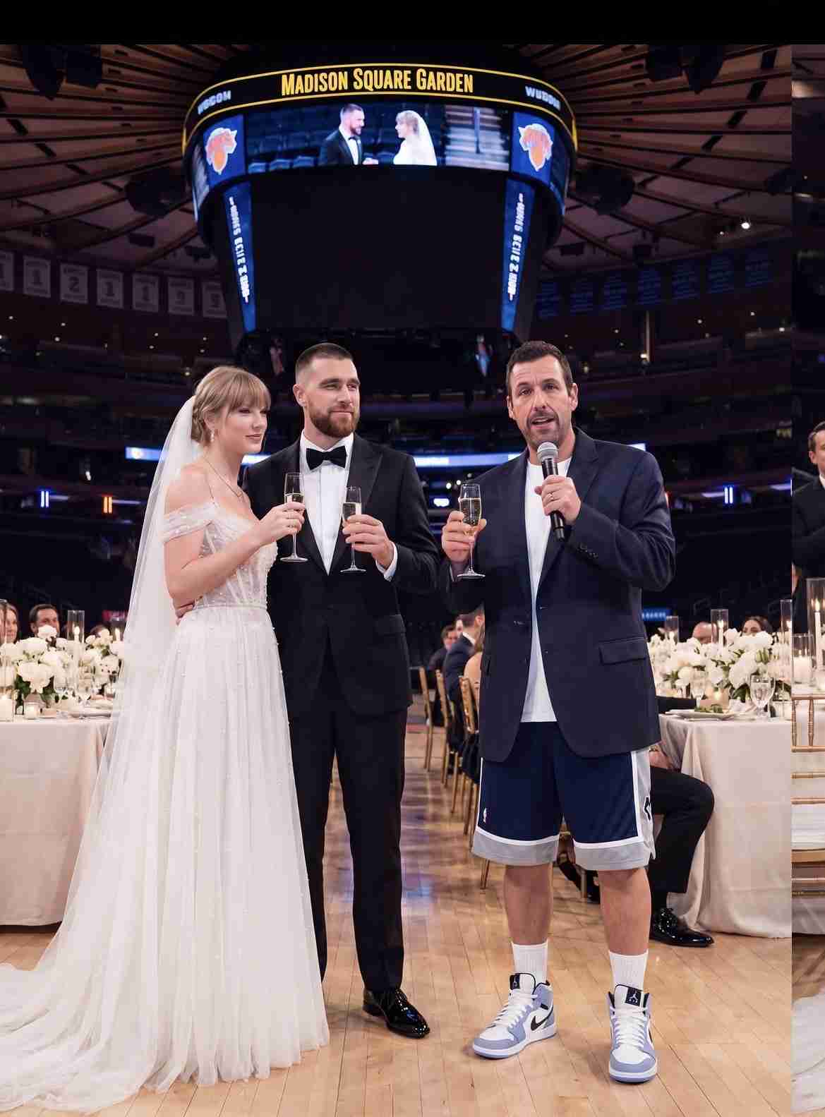 テイラー・スウィフト、約1000人招待の結婚パーティー開催　ニューヨークの電光掲示板に「JUST＆T MARRIED！」