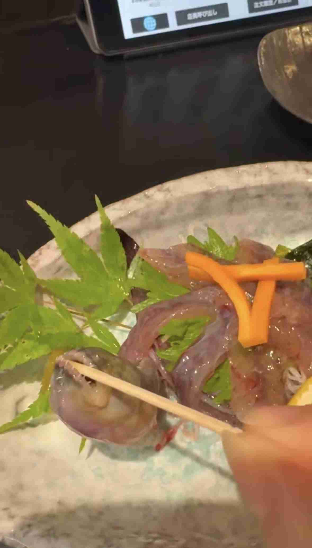 外食した写真見せて。
