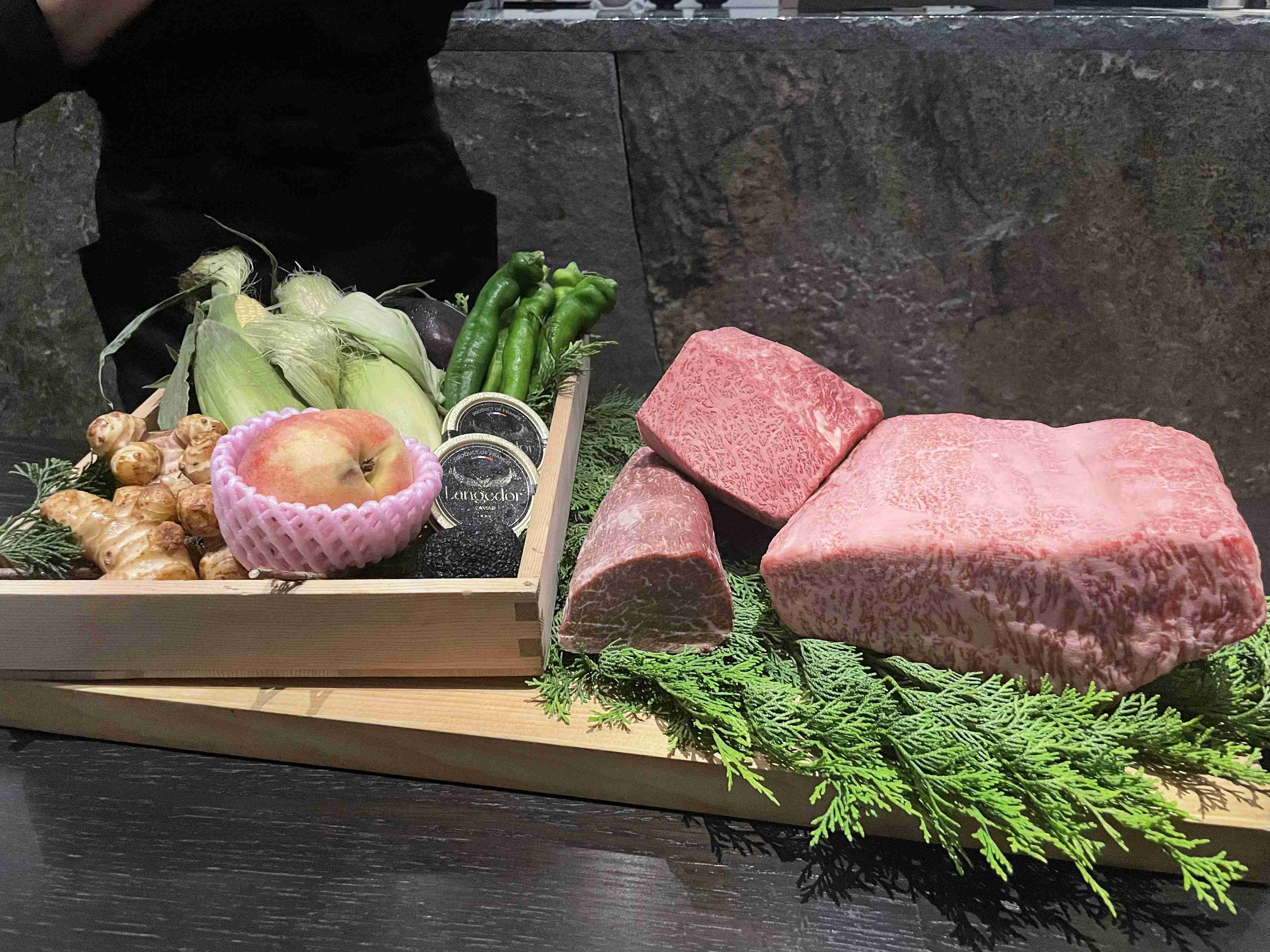 外食した写真見せて。