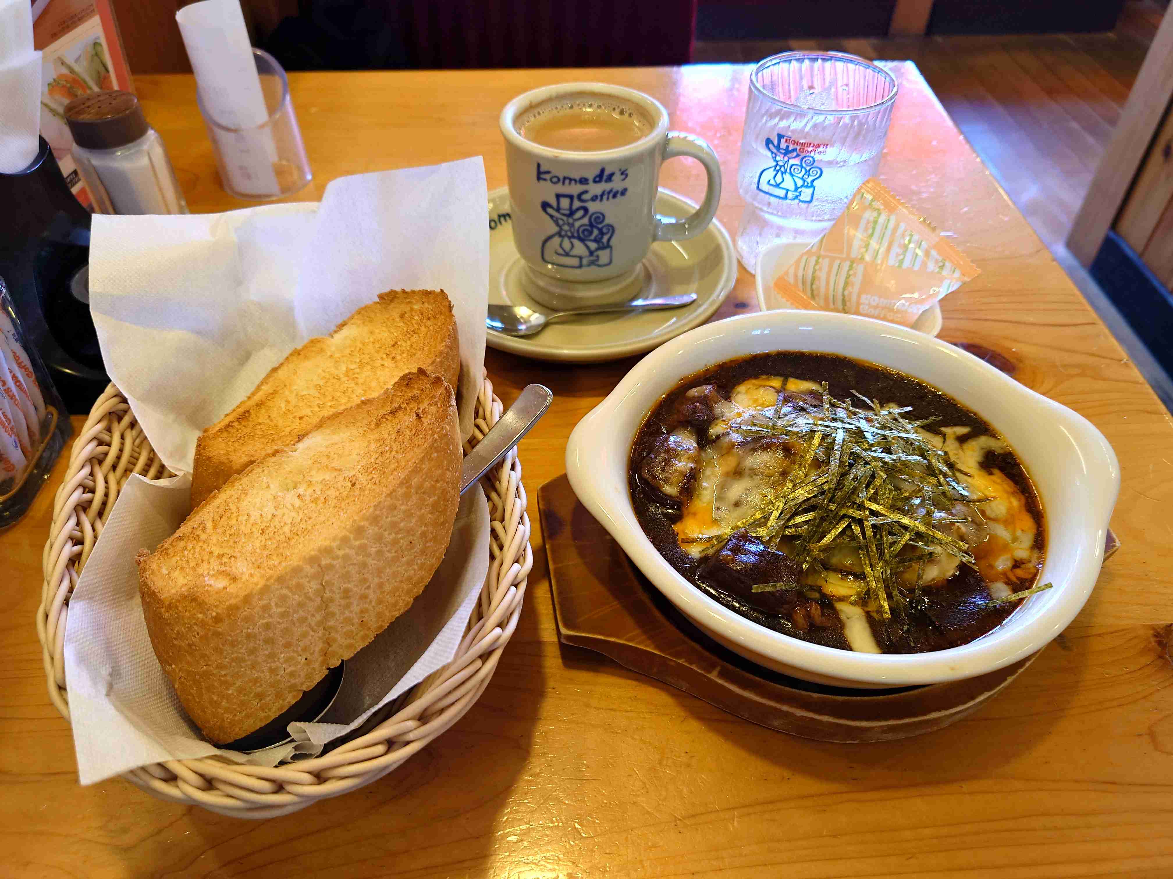 外食した写真見せて。