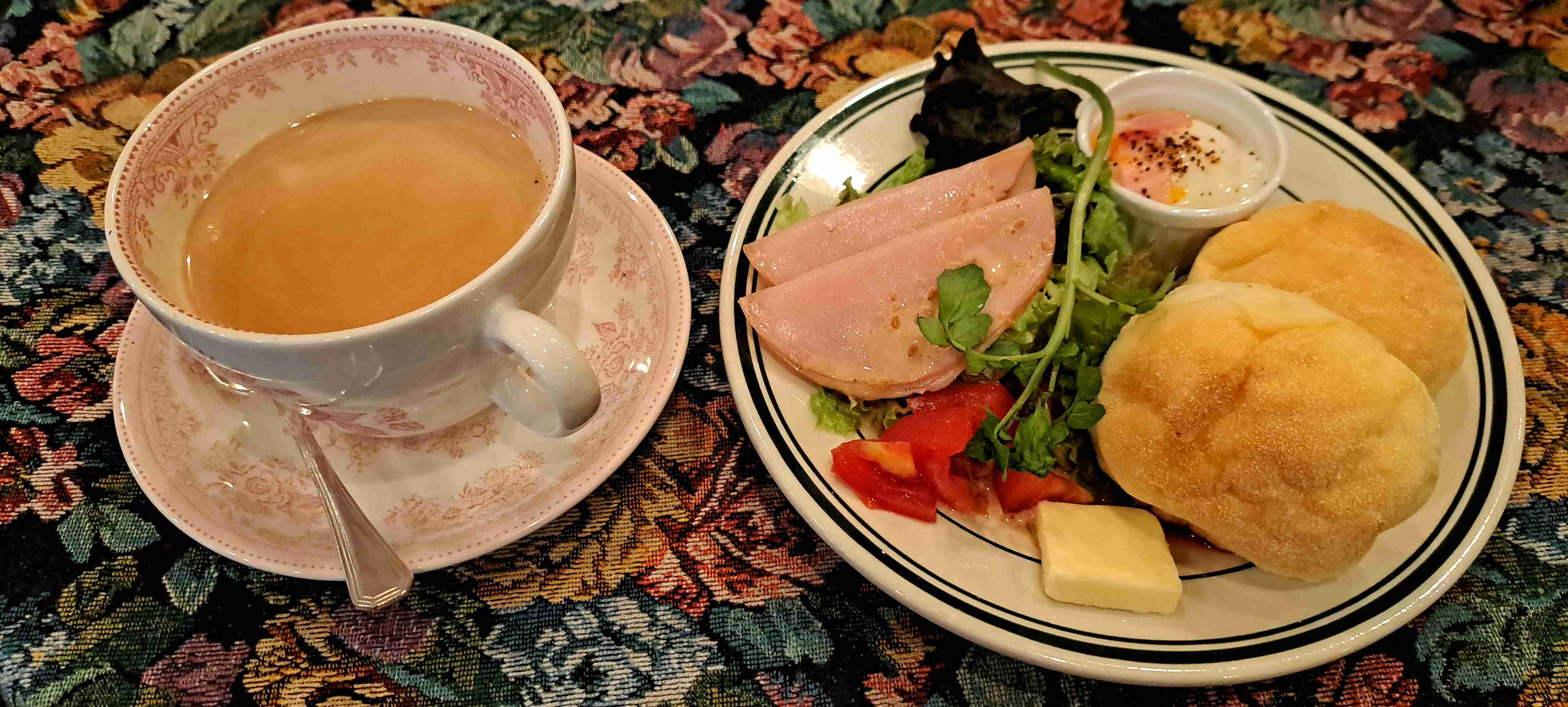外食した写真見せて。