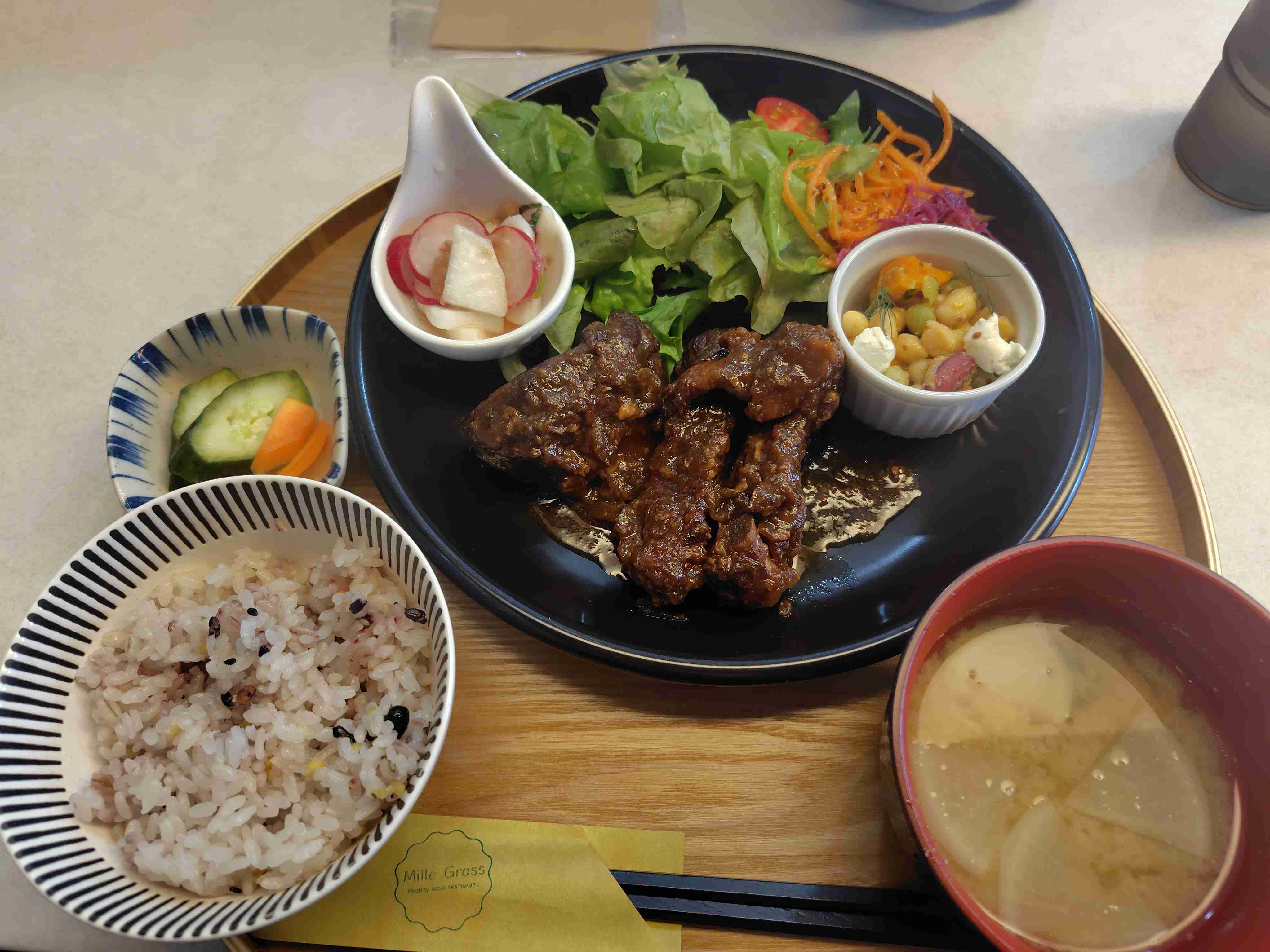 外食した写真見せて。