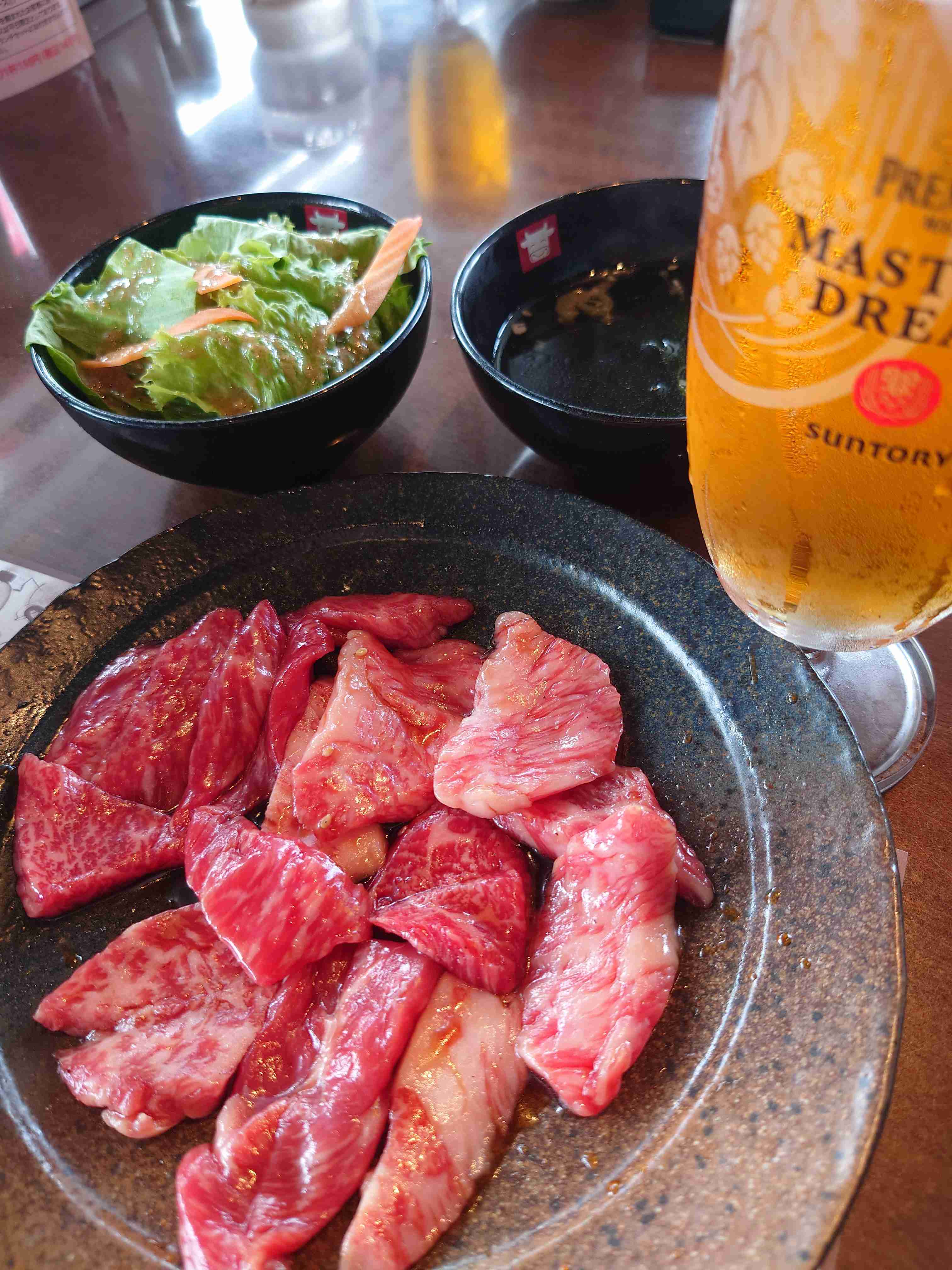 外食した写真見せて。