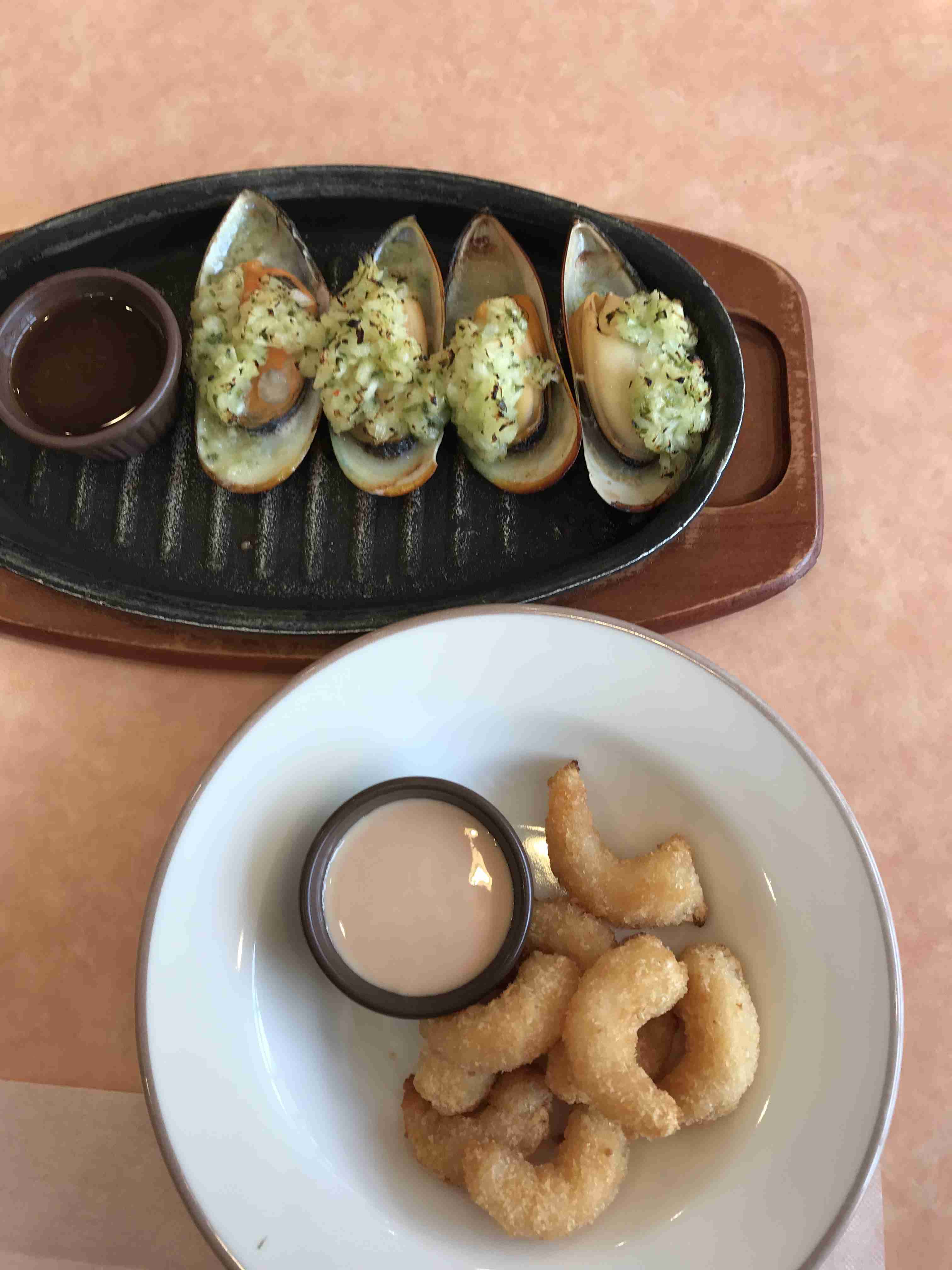 外食した写真見せて。