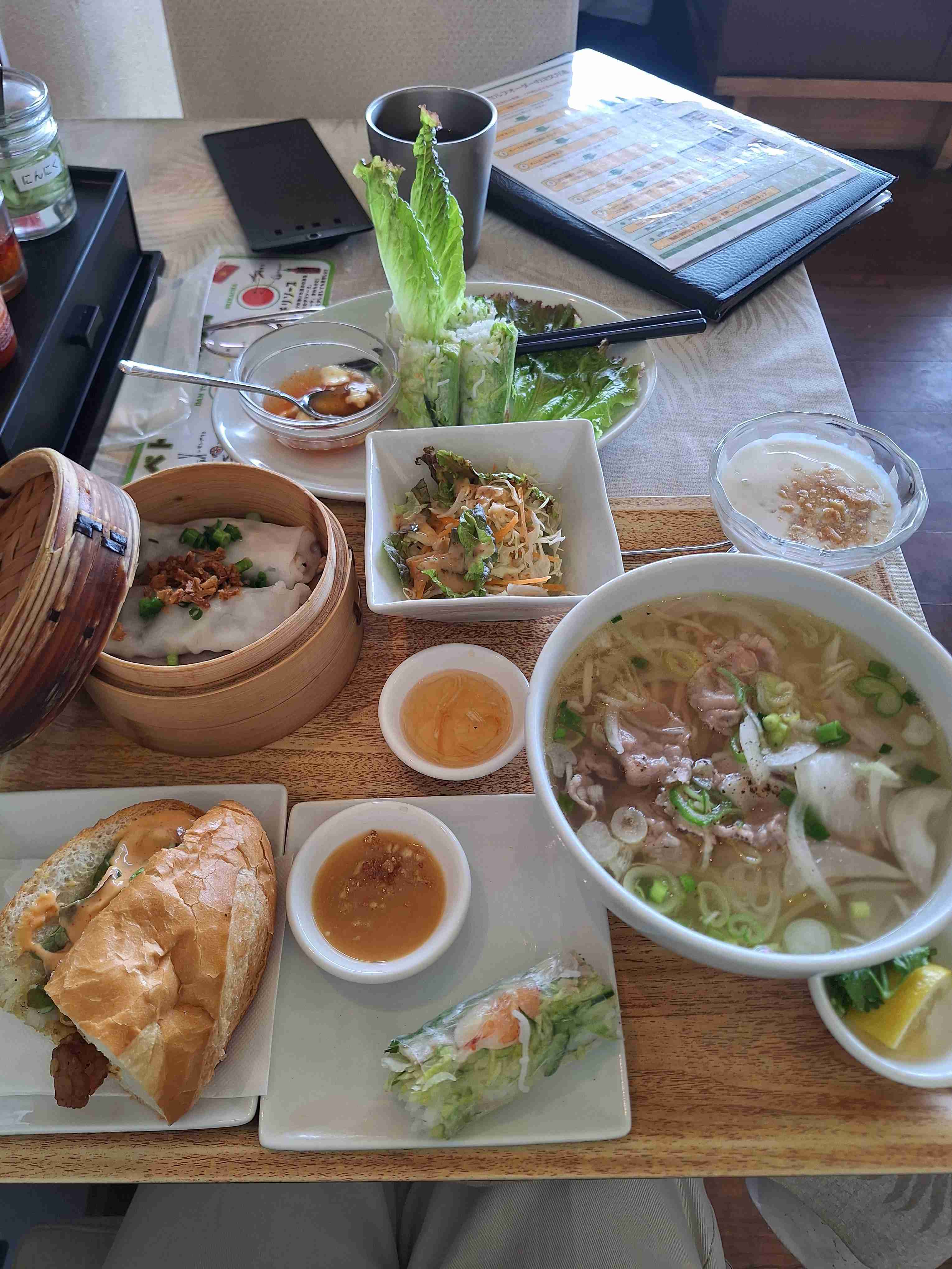 外食した写真見せて。