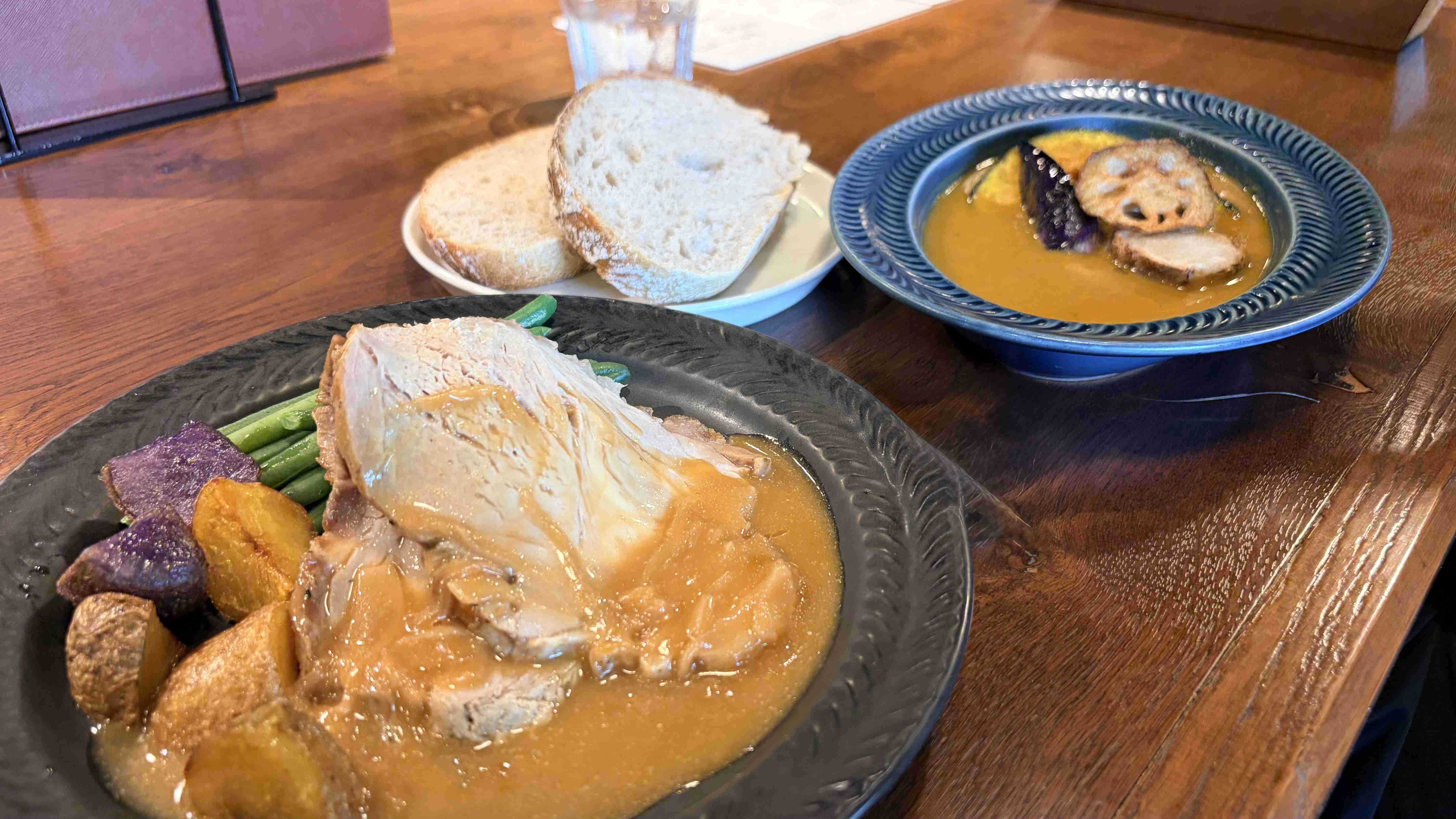 外食した写真見せて。