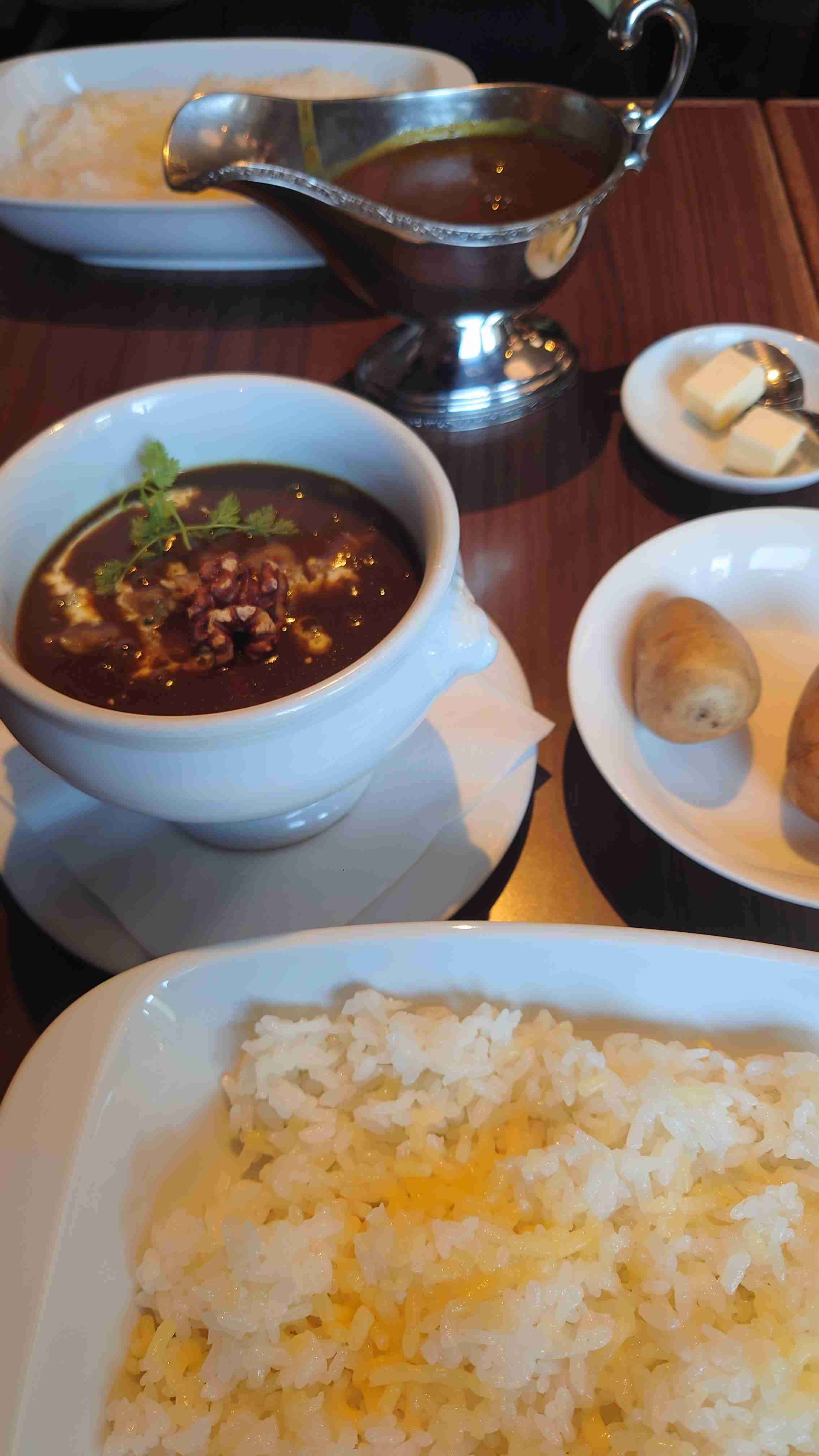 外食した写真見せて。