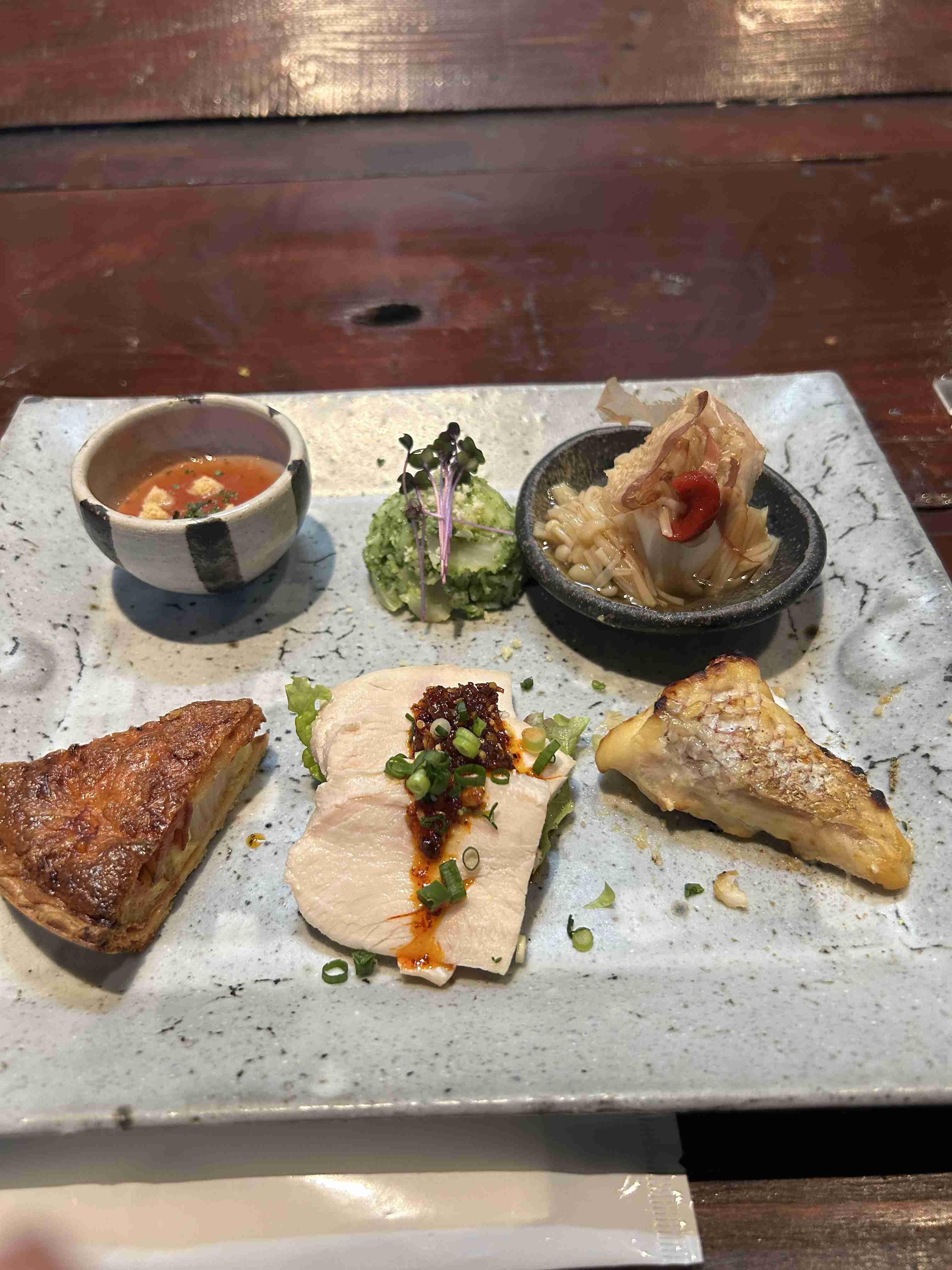 外食した写真見せて。