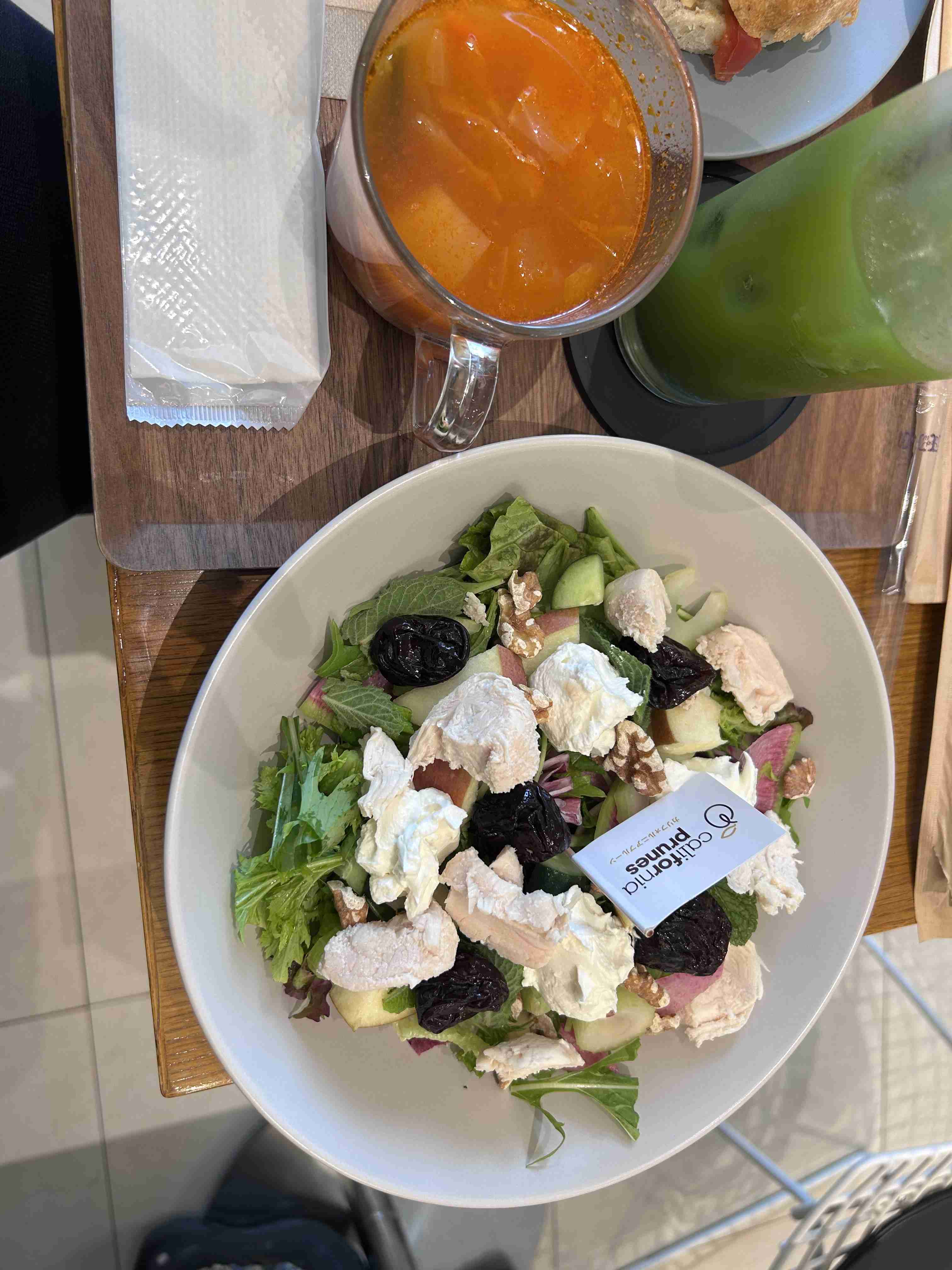 外食した写真見せて。