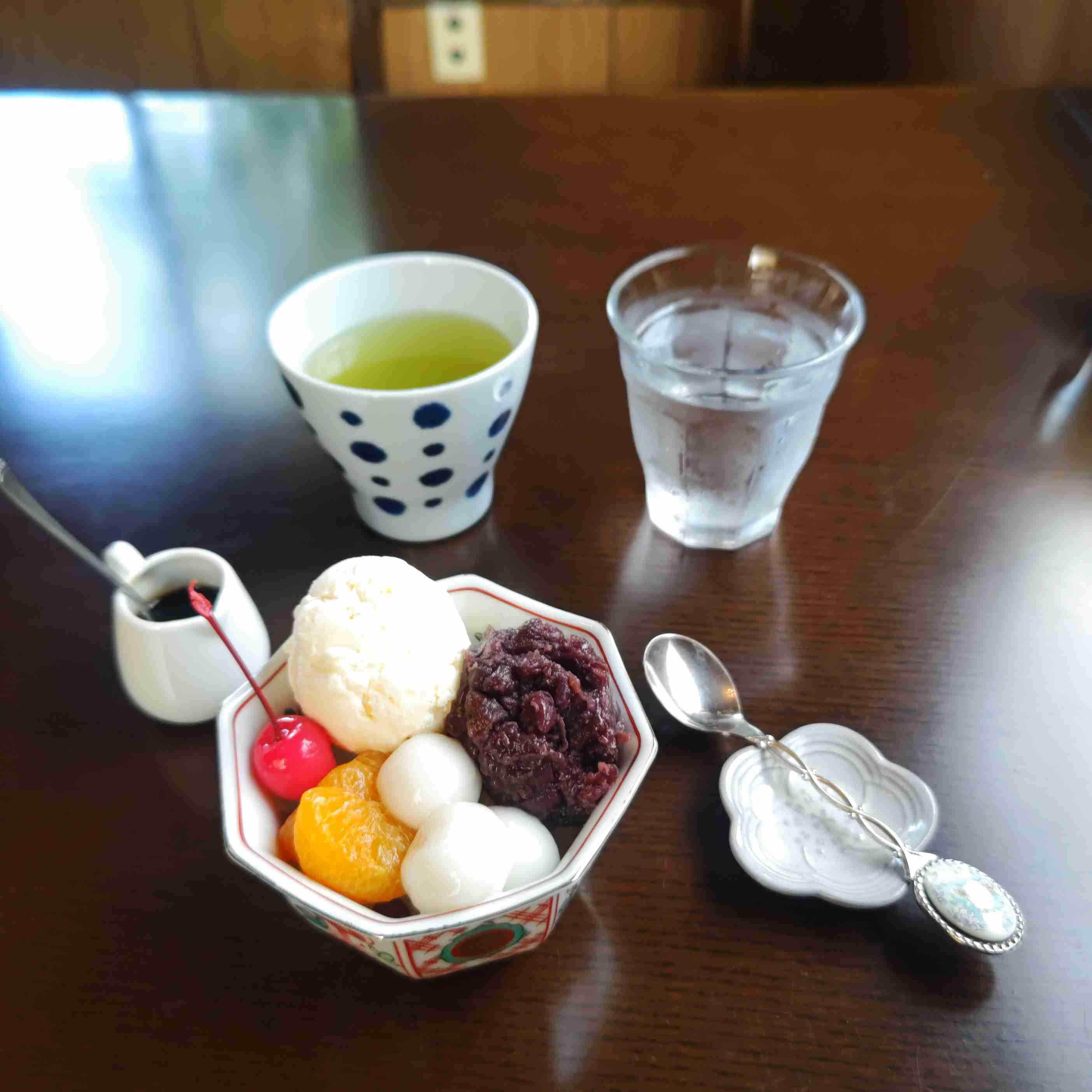 外食した写真見せて。