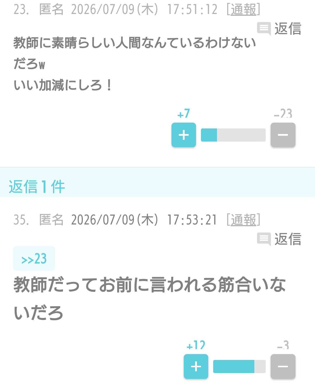 【がるちゃん】何だコイツと思ったコメント