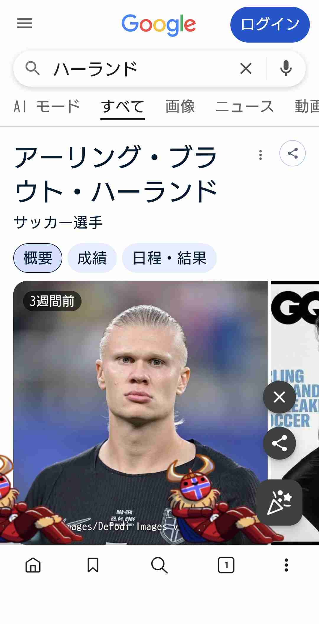 最近ググった有名人