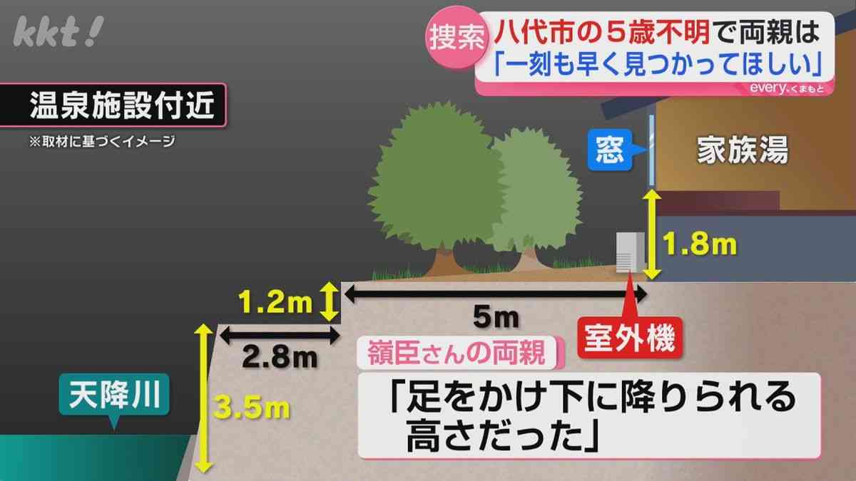 「遺体のようなもの見つかった」温泉施設で行方不明になった5歳男児捜索中　鹿児島・霧島市